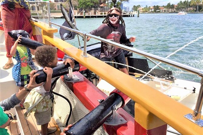 1-Hour Interactive Pirate Cruise (arrive 30 minutes early) - Your 1-Hour Intracoastal Cruise: Mansions, Yachts, and a Captain-Style Narration