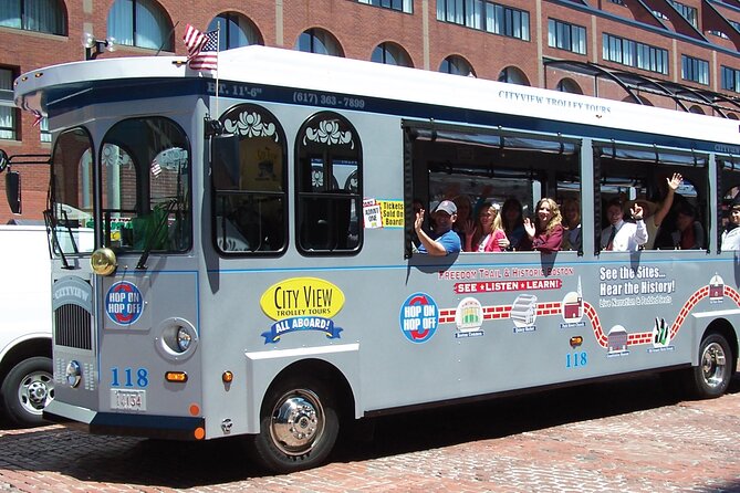 1 or 2 Day HOP-ON & HOP-OFF Narrated Trolley Tour of Boston - Route Walkthrough: From Atlantic Avenue to South Station