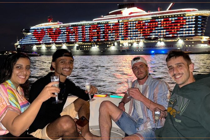 2 hrs Miami Private Boat Tour with Cooler, Ice, Bluetooth Stereo - Price math: $65 is the start, not the full bill