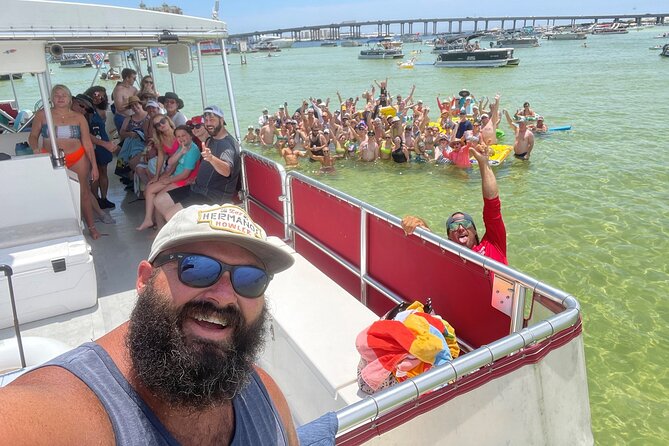 4 Hour Destin Harbor Crab Island Excursion - Crab Island time: water depth, ladder access, and what you can do