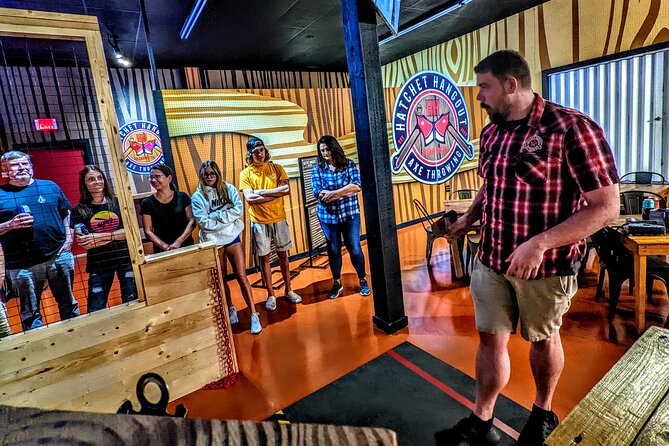 90 Minute Axe Throwing Guided Experience in Clearwater at Hatchet Hangout - Your Guided Flow: Safety Briefing to Axe Lanes