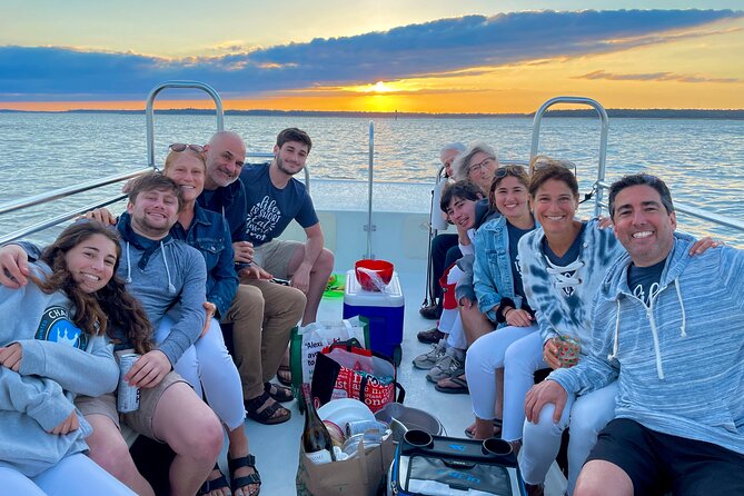 90 minute Hilton Head Sunset Dolphin Cruise - Wildlife viewing that stays real, from dolphins to wading birds