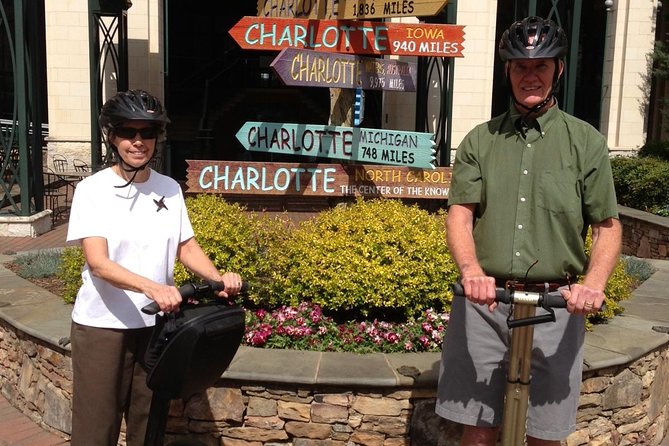 90 Minute Historic Uptown Neighborhood Segway Tour of Charlotte - Optional 2-Hour Route: Cemeteries from 1776 to Panthers Stadium