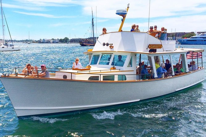 Afternoon Grand Tour | Gansett Cruises in Newport, RI - Newport Harbor Landmarks: Fort Adams, Bridges, and the Big Names