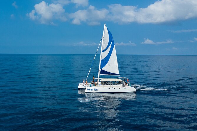 Afternoon Sail & Snorkel to the Captain Cook Monument - The afternoon timeline: Keauhou Bay at 2:00 pm, back again
