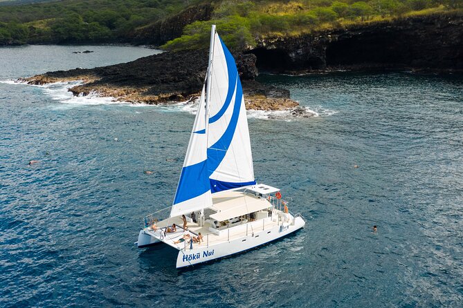 Afternoon Sail & Snorkel to the Captain Cook Monument - Captain Cook Monument stop: second snorkeling session for more fish time