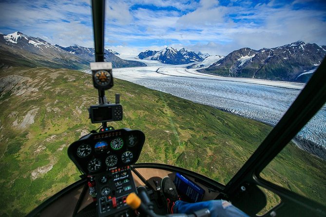 Alaska Helicopter Tour with Glacier Landing - 60 mins - ANCHORAGE AREA - Helicopter flightseeing: the view window is the experience