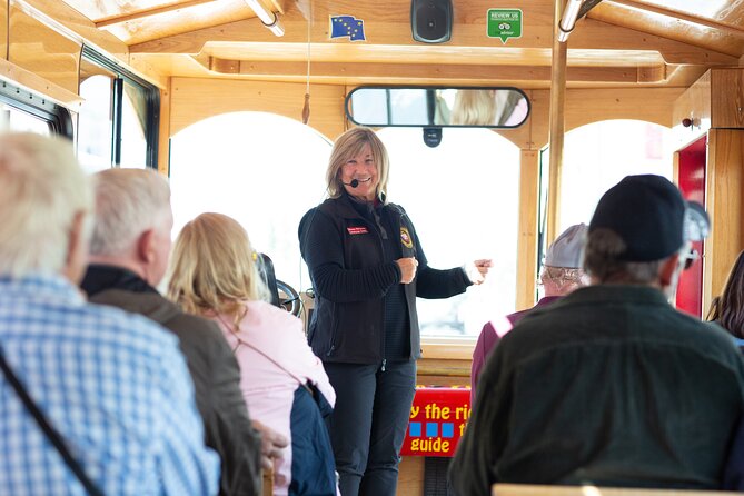 Anchorage Trolley's Deluxe City Tour - Lake Hood Harbor: where floatplanes steal the show