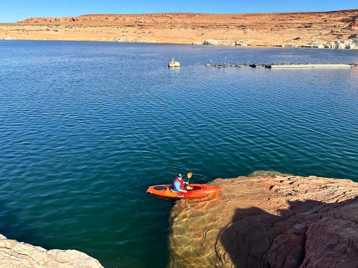 Antelope Canyon Lake Powell: Guided Kayaking & Hike Tour - Kayaking the Main Channel: Expect the Real Water First