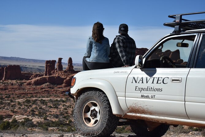 Arches National Park 4x4 Adventure from Moab - Tower Arch: a short, rocky climb with a huge payoff