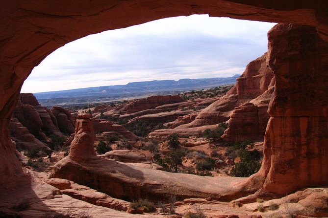 Arches National Park 4x4 Adventure from Moab - Leaving the road by Doc Williams Point for backcountry arches