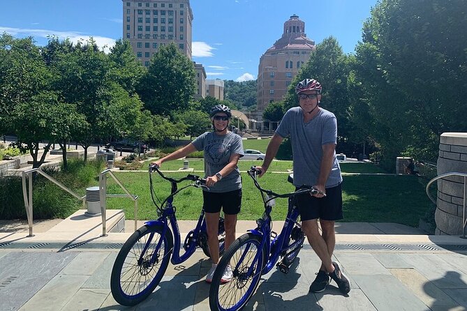 Asheville Historic Downtown Guided Electric Bike Tour with Scenic Views - What the ride feels like, streets plus greenways