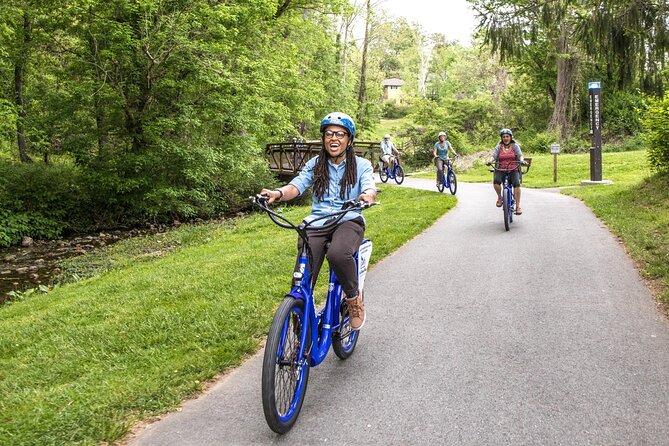 Asheville Historic Downtown Guided Electric Bike Tour with Scenic Views - Getting started at 36 Montford Ave, then learning the bike fast