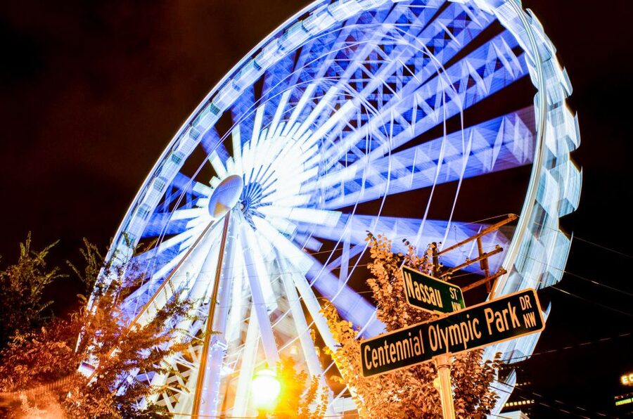 Atlanta: SkyView Ferris Wheel Ticket - Where SkyView Atlanta Sits by Centennial Olympic Park