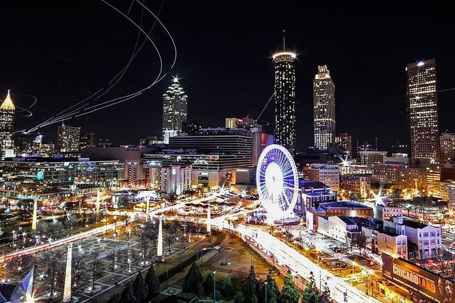 Atlanta: SkyView Ferris Wheel Ticket - The “nearly 20 stories” ride, and what it feels like