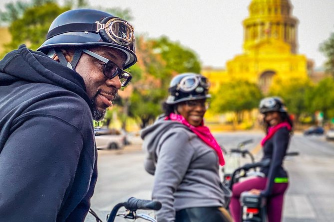 Austin Biker Gang E-Bike Tour - 506 Walsh Street start: helmets, timing, and the rider test reality