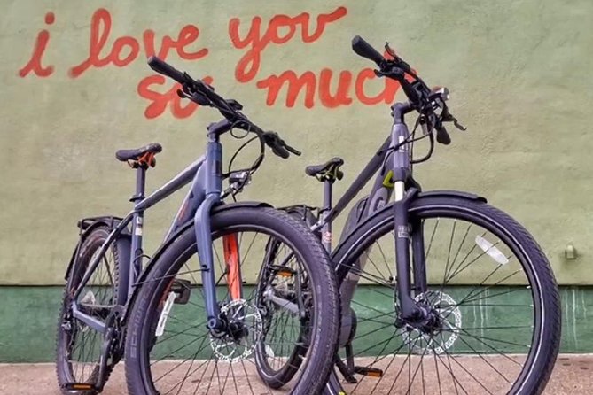 Austin Electric Bike Tour: Let it Ride - Getting set up at 1707 Barton Springs Rd: safety and gear, handled