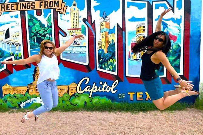 Austin Mural Selfie Tour by Pedicab - Guides set the tone, from Jordan to Caleb and Anna