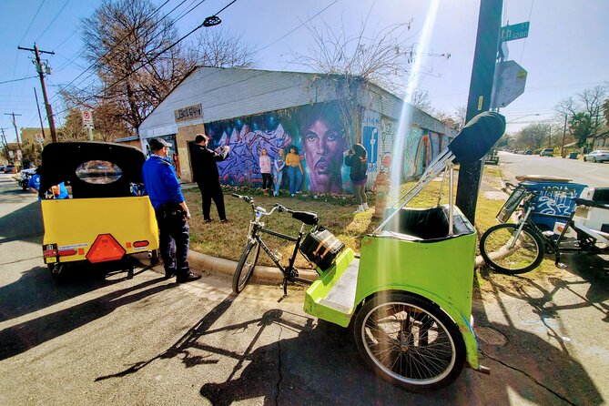 Austin Mural Selfie Tour by Pedicab - Price and value at $69.50 per person