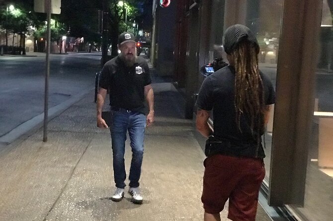 Austin Murder Walk - Stop 3 at the 412 Congress Speakeasy: suspect theories you can argue about