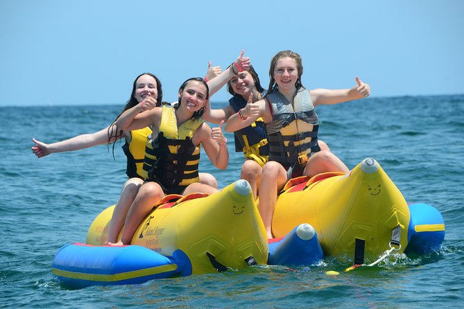 Banana Boat Ride in the Gulf of Mexico - Getting Wet, Getting Smiles: What This Banana Boat Feels Like