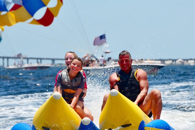 Banana Boat Ride in the Gulf of Mexico - Gulf of Mexico or Choctawhatchee Bay: Where the Ride Gets Real