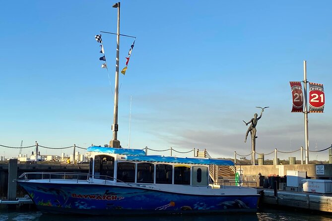 Baywatch Dolphin Tours – Pier 21 Galveston - Captain Adam and the onboard style: laughs plus local stories