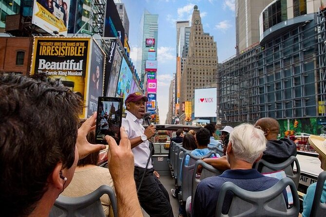 Big Bus NYC: Hop-On Hop-Off Sightseeing Tour by Open-top Bus - Entering the Open-Top Ride With Real NYC Views