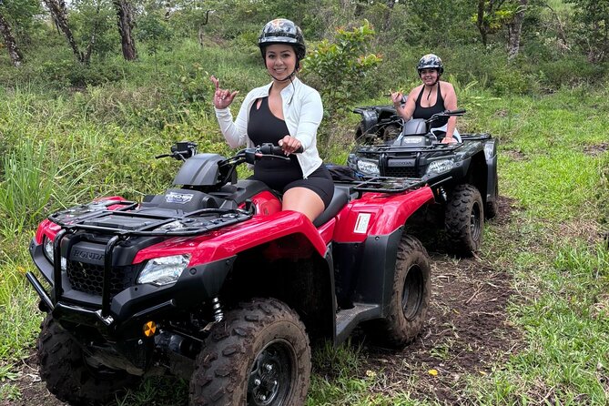 Big Island ATV Tour at Ohana Ranch - Picking Fresh Fruit and Meeting the Animals (The Best Part for Many People)