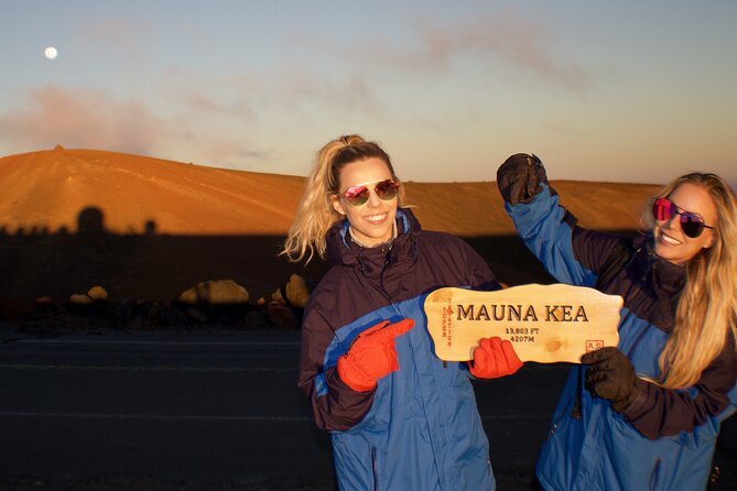 Big Island GOAT Experience: Mauna Kea Summit, Sunset & Stars - Summit hour: warm gear, laser-guided sky, and telescope viewing