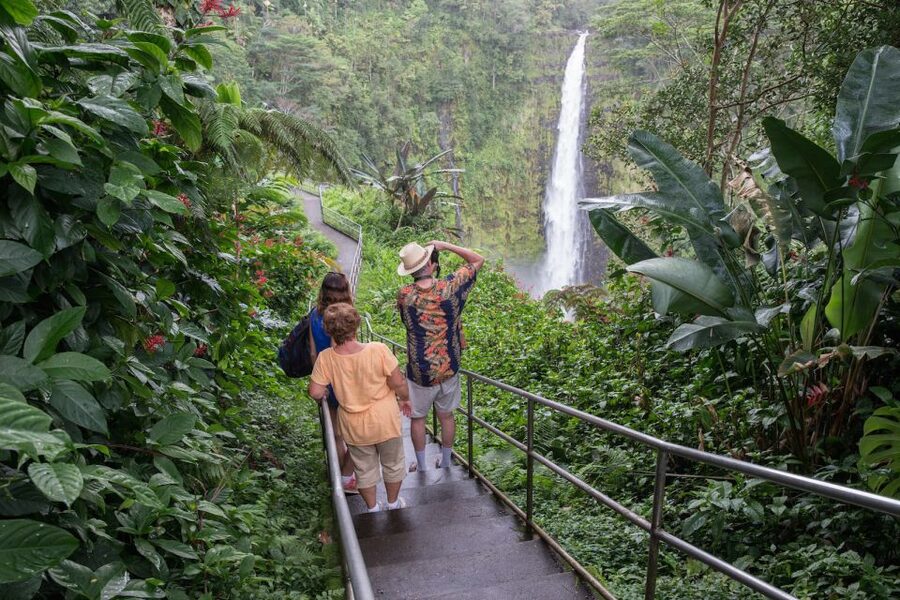 Big Island: Volcanoes, Waterfalls, & Coffee Farm Day-Trip - Kona coffee farm time: learn the process, then taste what you came for