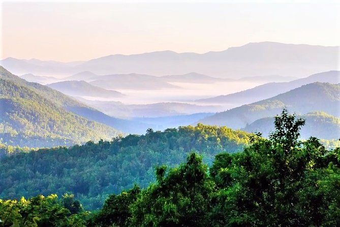 Blue Ridge Parkway Waterfalls Hiking Tour from Asheville - Stop 1: The Parkway stop where you get the classic view quickly