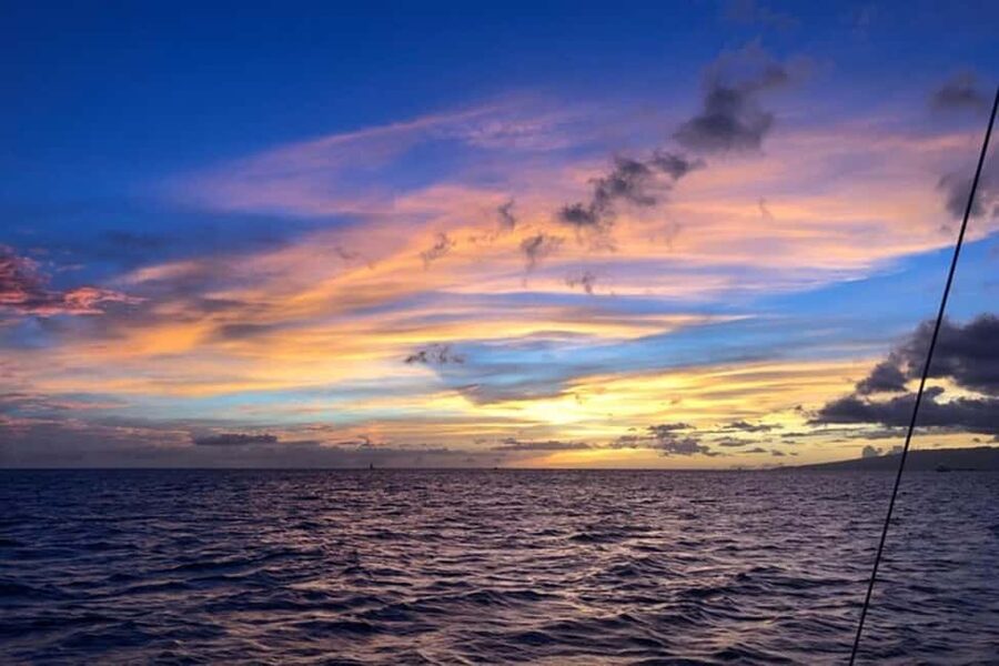 Board from Waikiki Beach: Scenic Sunset Sail on the Hāwea - Crew Energy Matters, and It Shows