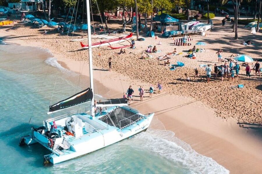 Board from Waikiki Beach: Scenic Sunset Sail on the Hāwea - Hawea Catamaran Details You Can Feel Right Away