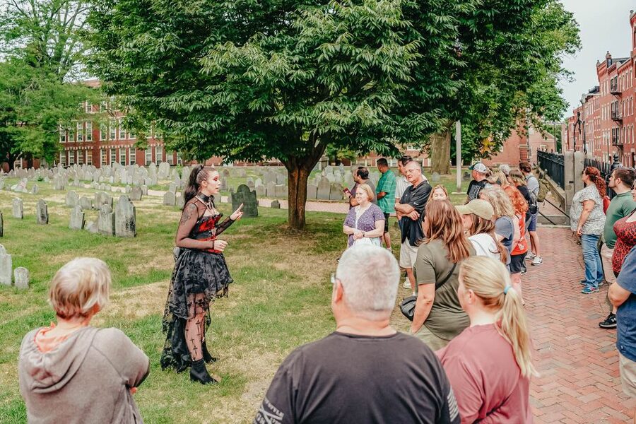 Boston: 1.5-Hour Ghosts and Gravestones Tour - Granary Burying Ground: Famous Graves, Tight Stories