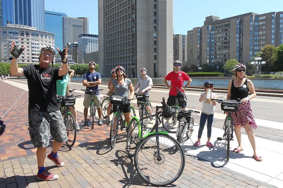 Boston: 2.5-Hour City View Bike Tour - The Route in Real Terms, Fenway to Back Bay to the North End
