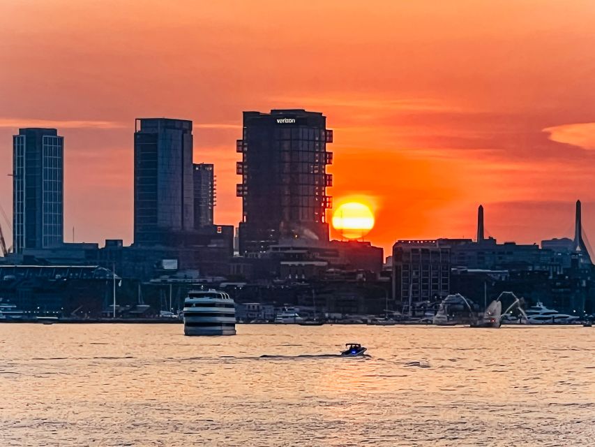 Boston: Boston Harbor Sunset Cruise - Boston Landmarks From the Water, Without the Walking