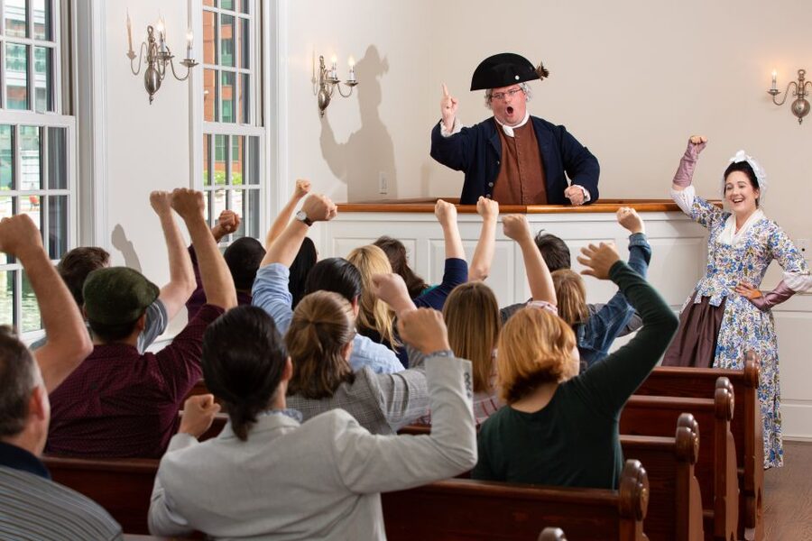 Boston: Boston Tea Party Ships and Museum Interactive Tour - The Wraparound Theater Lesson That Brings It Home