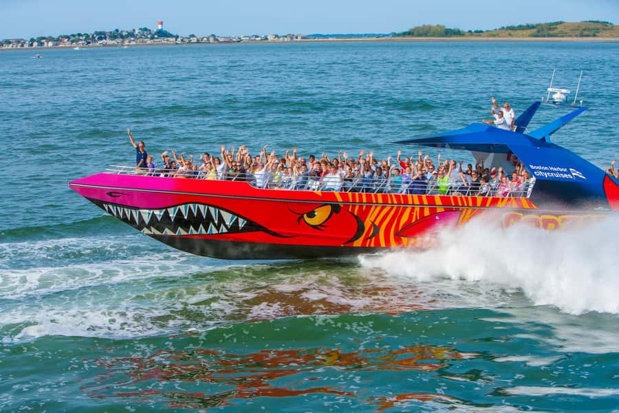 Boston: City Cruises Harbor Codzilla High Speed Thrill Boat - Codzilla on the Water: 2800 Horsepower Meets a Loud, Story-Driven Ride