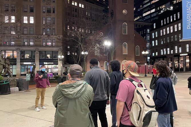 Boston "Death and Dying" Walking Ghost Tour - Stop 2: Granary Burying Ground, Sam Adams and the Stories After Dark