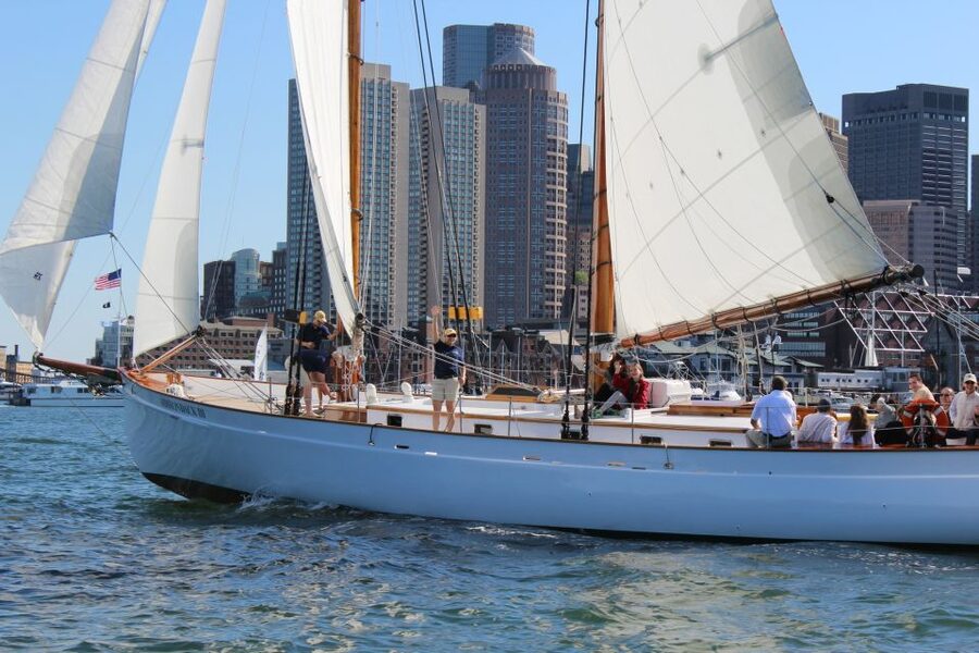Boston: Downtown Harbor Sailing Cruise - Drinks and what to bring: soda included, food on you
