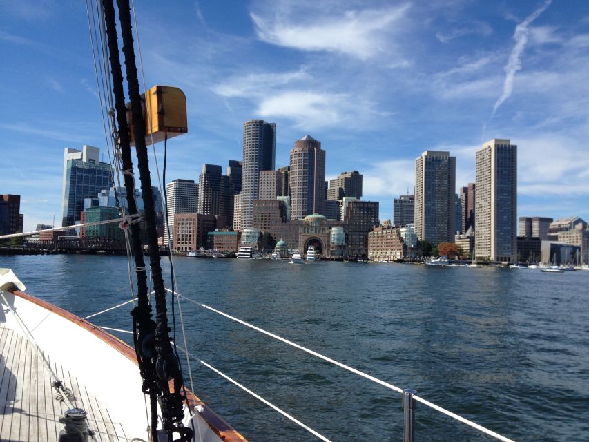 Boston: Downtown Harbor Sailing Cruise - From the dock to the skyline: your first harbor views