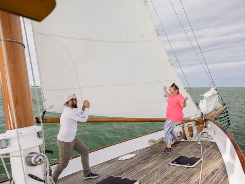 Boston: Downtown Harbor Sailing Cruise - Charleston Navy Yard and the waterfront park moments