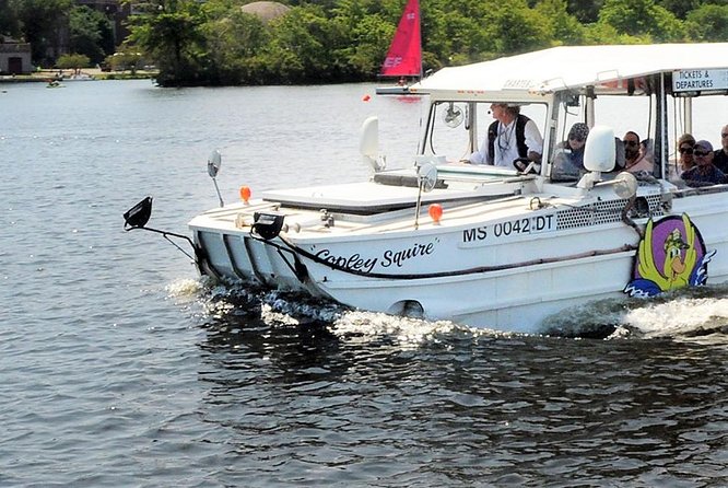 Boston Duck Boat Sightseeing City Tour with Cruise Along Charles River - The Splashdown on the Charles River: Quick, Scenic, and Different