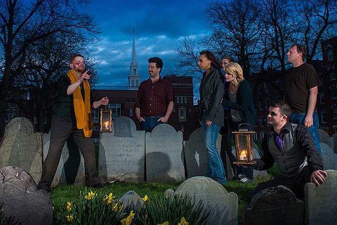 Boston Ghosts and Gravestones Trolley Tour - Copp’s Hill Burying Ground: Cotton Mather and serious North End mood