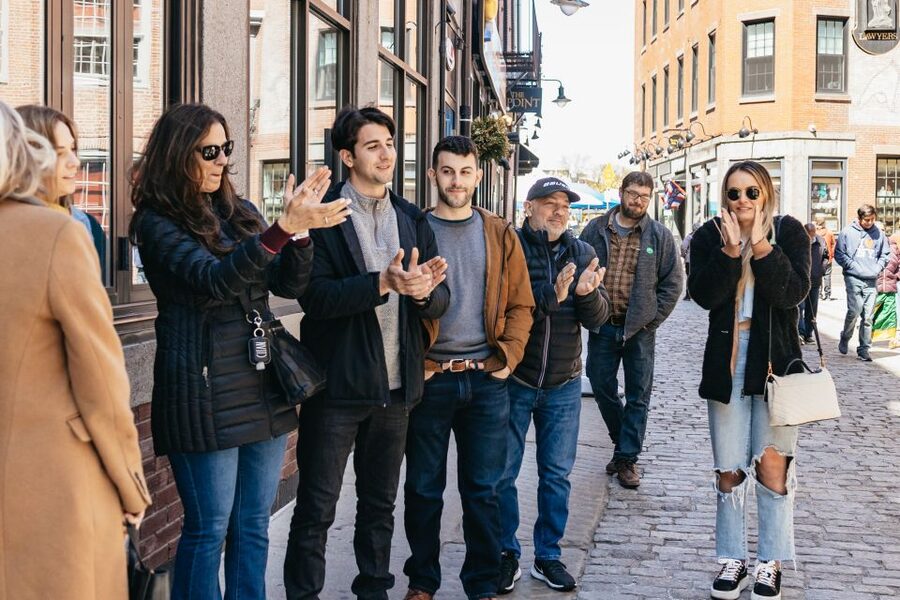 Boston: History Pub Crawl Tour Along the Freedom Trail - Local guide energy: humor, beer recommendations, and steady pacing