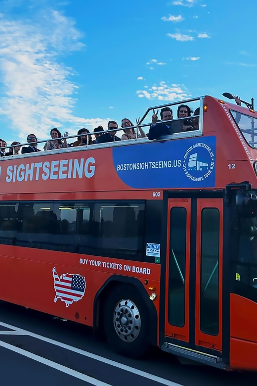 Boston: Hop-On Hop-Off Double-Decker Bus Sightseeing Tour - Key things to know before you ride