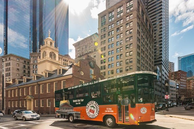 Boston Hop-On Hop-Off Trolley Tour with 13 Stops - Your route map in plain English: 13 stops from the Aquarium to Copley