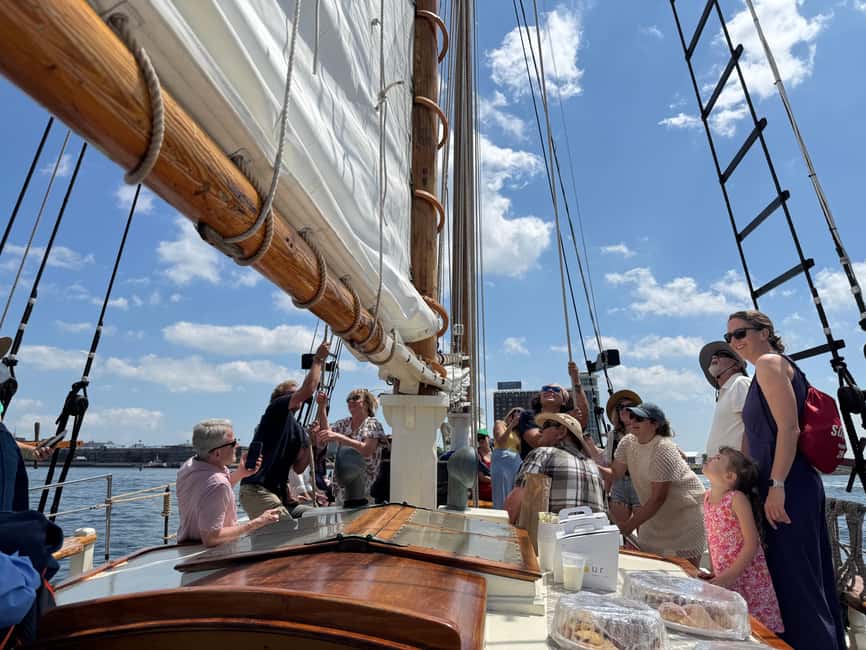Boston: Tall Ship Harbor Sail - Skyline views from a schooner, not a cruise boat