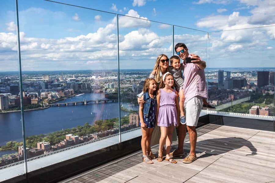 Boston: View Boston Observation Deck Entry Ticket - The 52nd-floor indoor deck: where Boston looks closest
